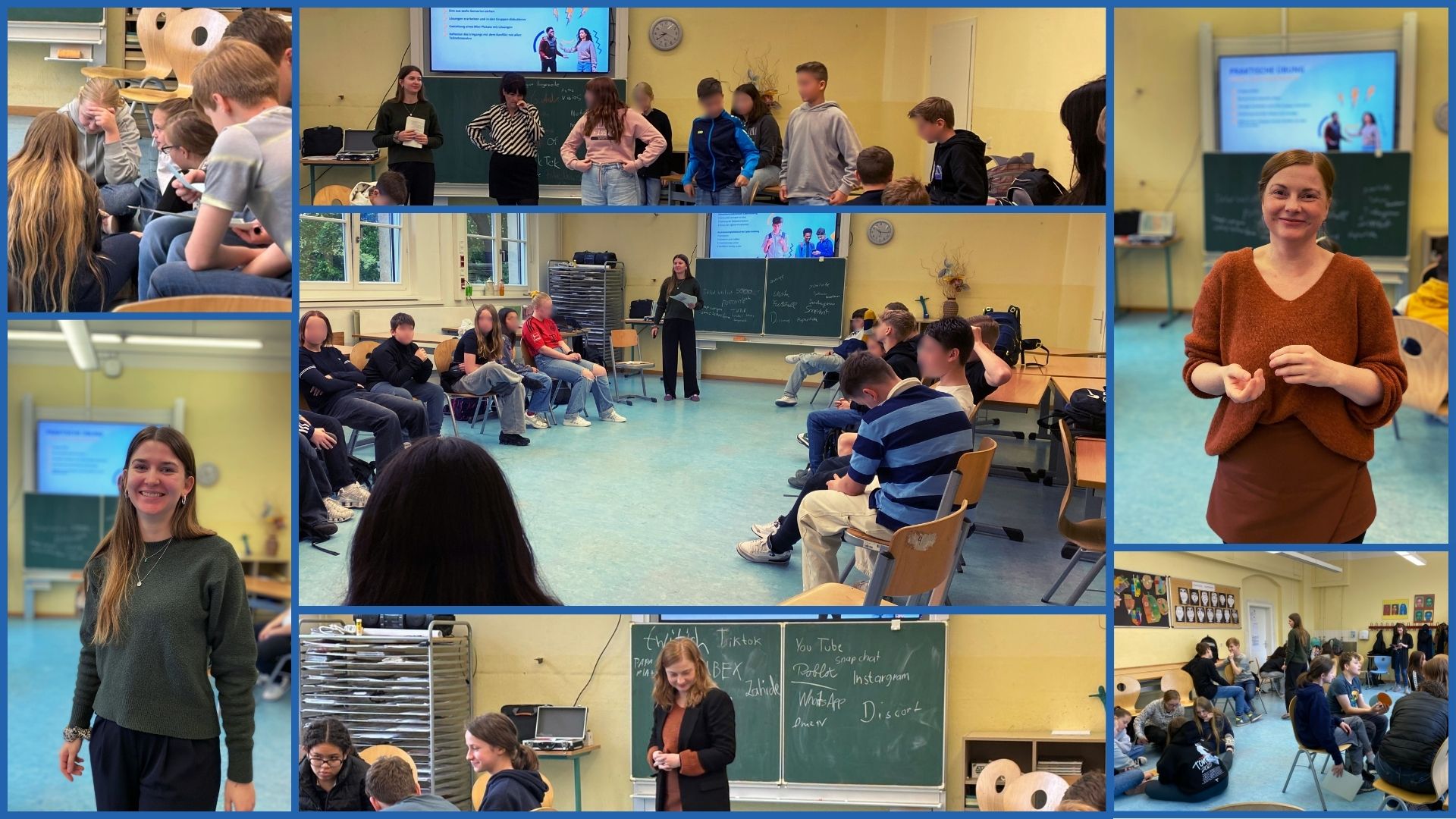 Workshop-Zeit an der Hans Grundig Oberschule in Dresden!