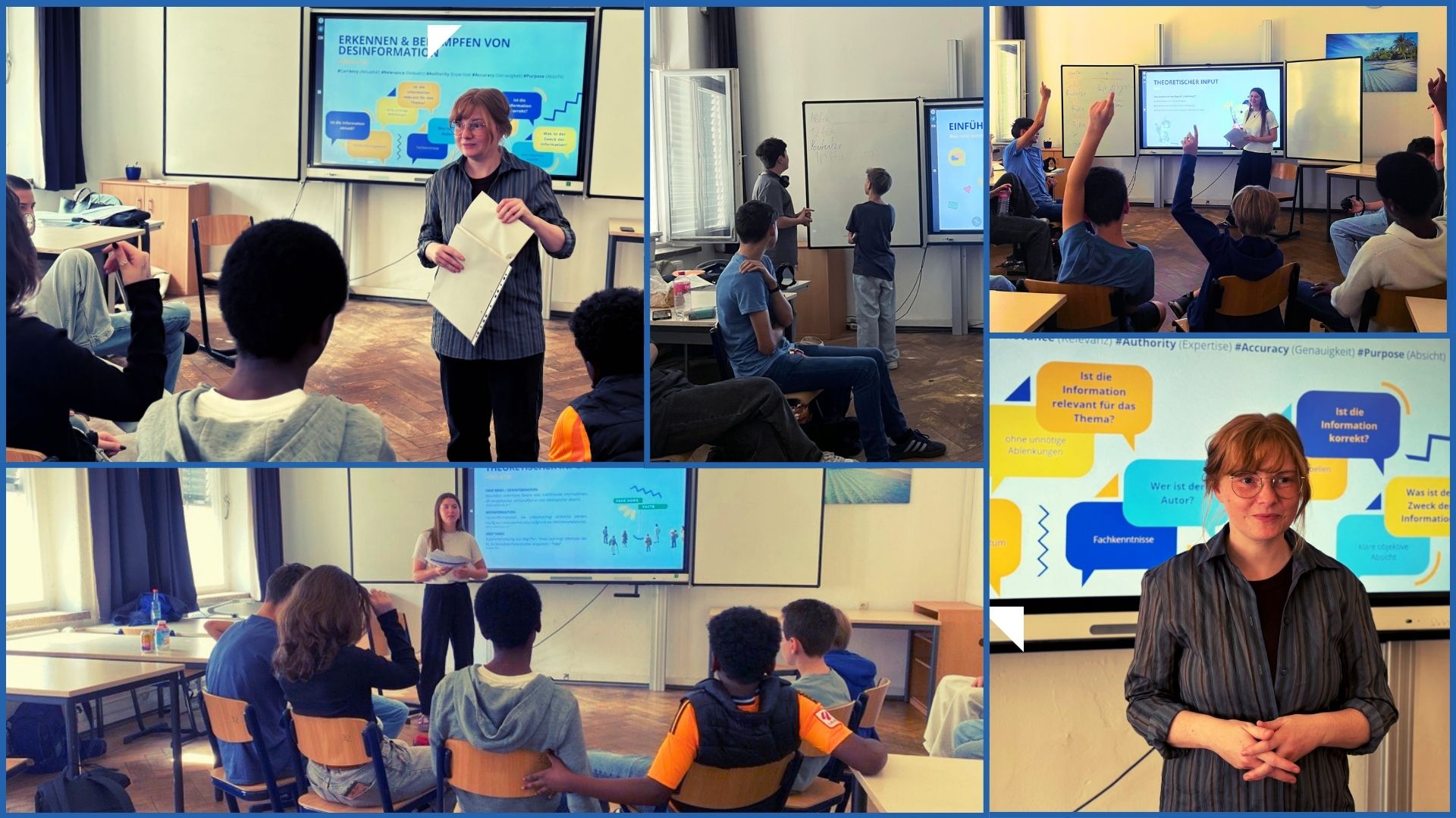 In den vergangenen zwei Wochen durften wir an der Semper Oberschule Dresden mit Schüler*innen spannende Themen rund um die digitale Welt erkunden.